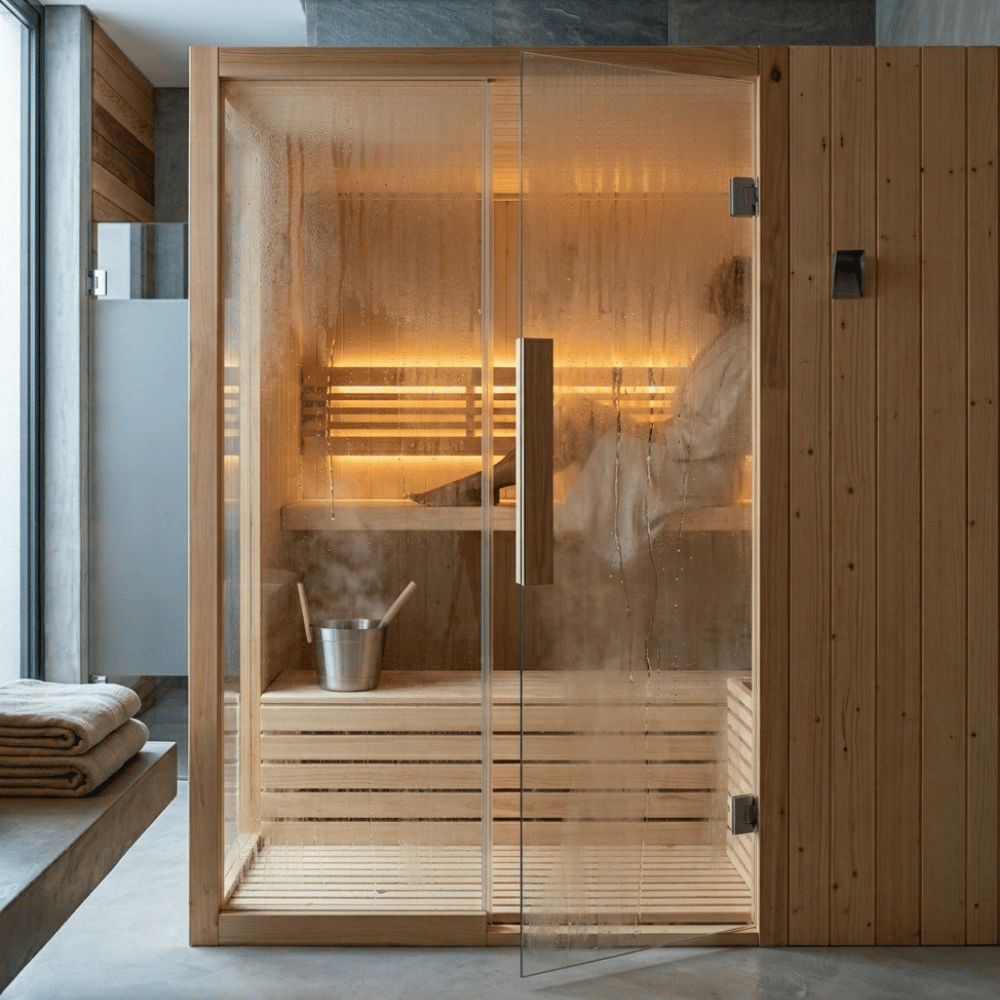 Elegant 3-4 Seater Sauna