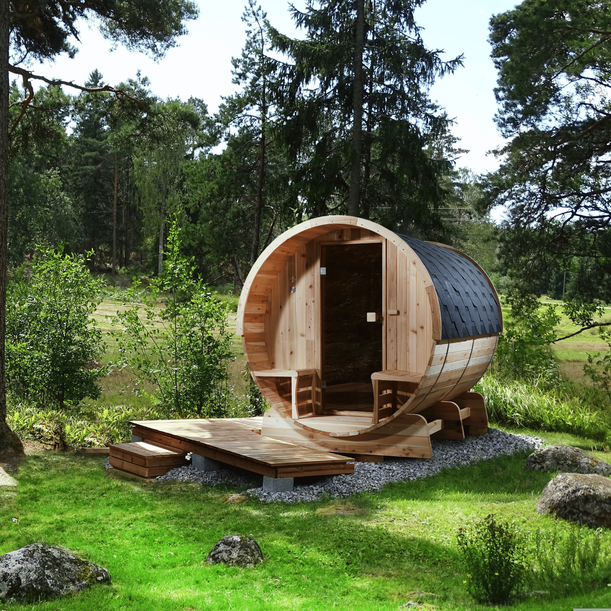 Ephesia Barrel Sauna