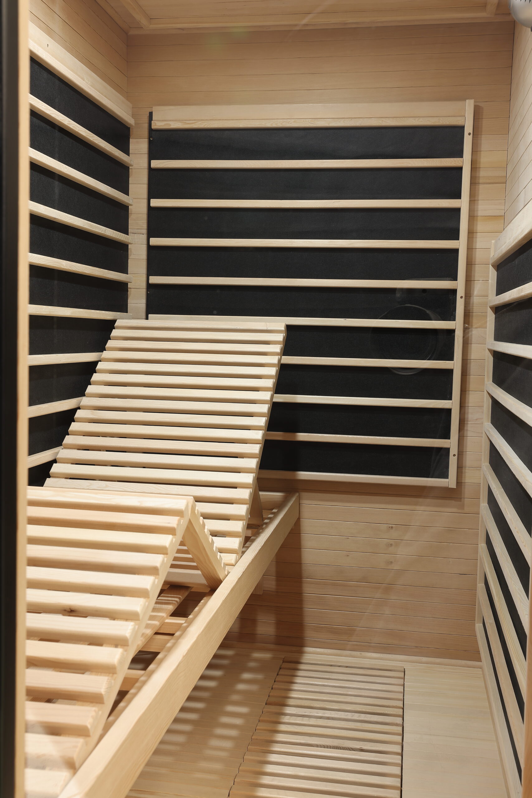 Premium Black Box Far Infrared Sauna: 4 Person
