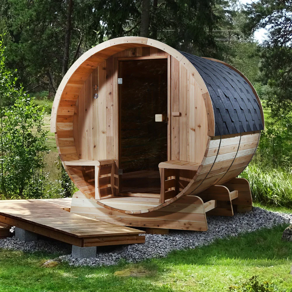 Roman Barrel Sauna