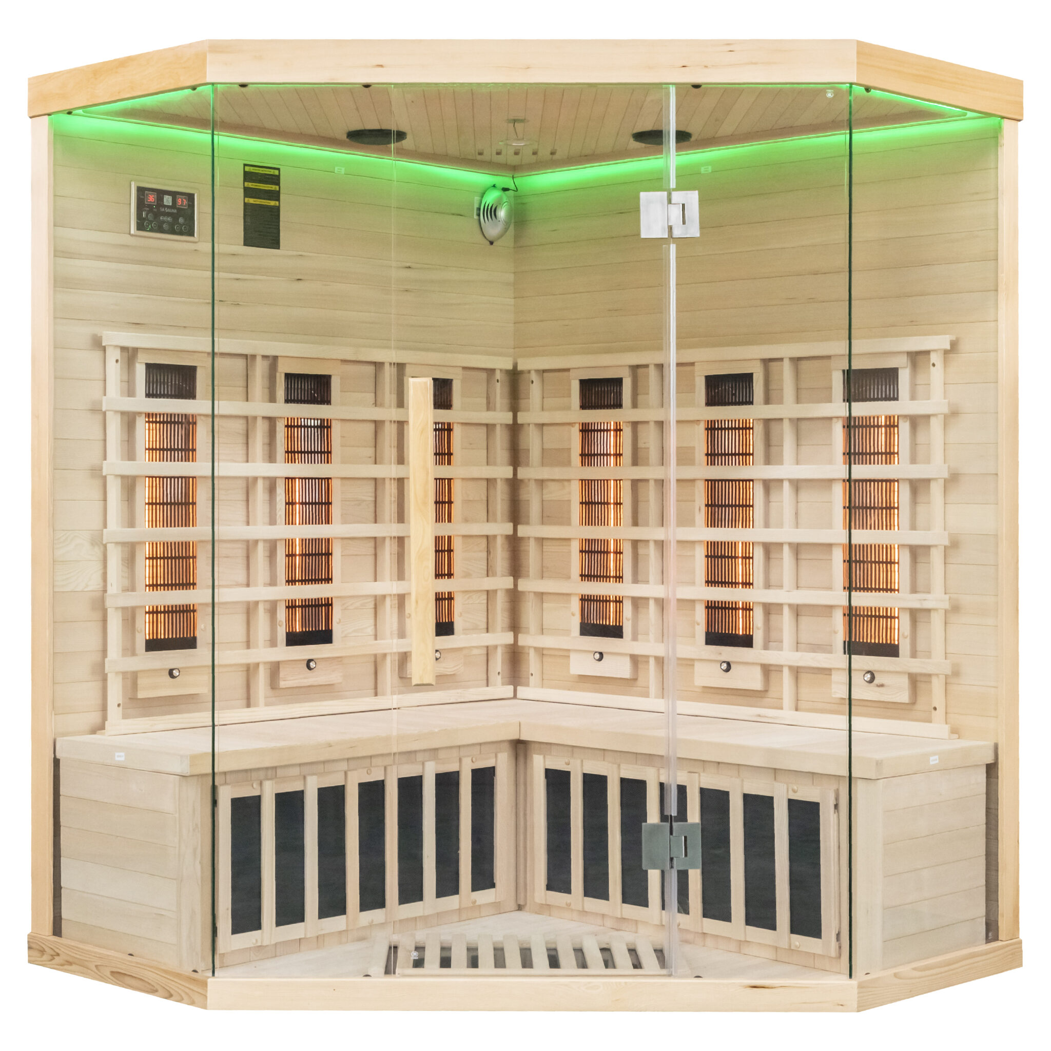 SA-Signature: 4 Person Corner Far Infrared Sauna